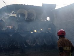 Kandang Ayam di Ringinrejo Kediri Terbakar, Warga Sempat Panik