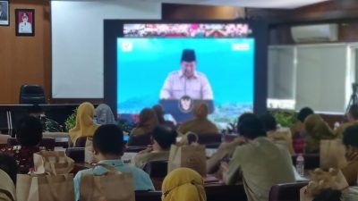 Sekda Kediri Hadiri Peluncuran Nasional 80.000 Koperasi Merah Putih Lewat Zoom