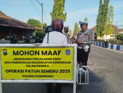Operasi Patuh Semeru 2025 di Ponorogo, Ada Delapan Ribu Lebih Pelanggaran, Pelajar Mendominasi