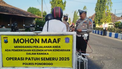Operasi Patuh Semeru 2025 di Ponorogo: 8.924 Pelanggaran, Pelajar Mendominasi