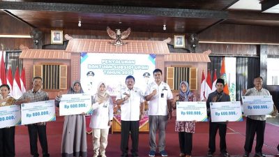 Sebanyak 47 Ribu Pekerja Bergaji di Bawah UMR di Nganjuk Terima BSU, Bupati : Jangan Mau Dipotong!