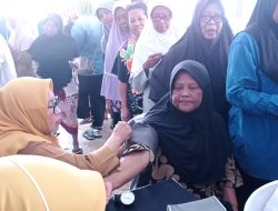 Ratusan Warga Bulupasar Antusias Ikuti Pemeriksaan Kesehatan Gratis