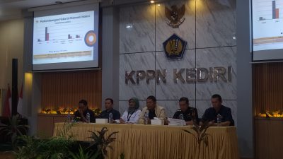 APBN Kediri Raya Semester I 2025 Tumbuh Positif, Realisasi Belanja Lampaui Capaian Nasional
