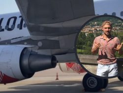 Kronologi Tragis Pria Tewas Tersedot Mesin Pesawat di Bandara Milan, Aksi Gilanya Terekam CCTV!