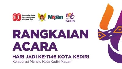 Penasaran? Ini Rangkaian Acara Hari Jadi Kota Kediri ke 1146, Full Acara Hingga 5 Bulan!