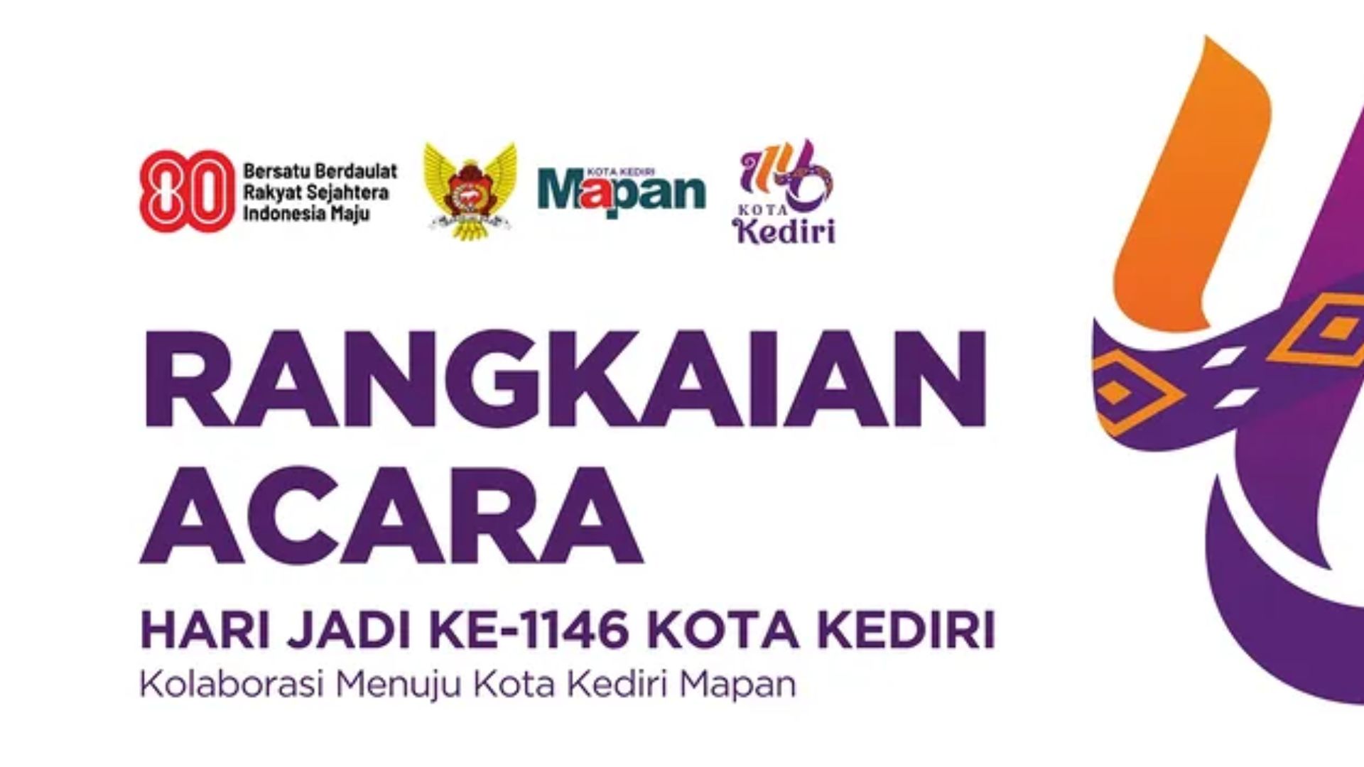 Penasaran? Ini Rangkaian Acara Hari Jadi Kota Kediri ke 1146, Full Acara Hingga 5 Bulan!