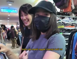 Nikita Willy Belanja Baju Bekas di Pasar Senen, Kaget Temukan Merk Mahal!