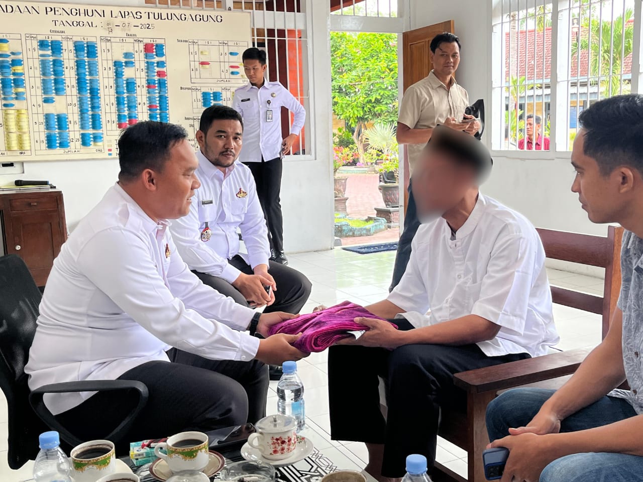 Lapas Tulungagung Bebaskan Napiter Setelah Ikrar Kesetiaan pada Negara