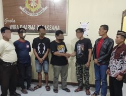 Empat Pria Rusak Monitor Warkop Karaoke di Tulungagung, Polisi Tempuh Jalur Restoratif
