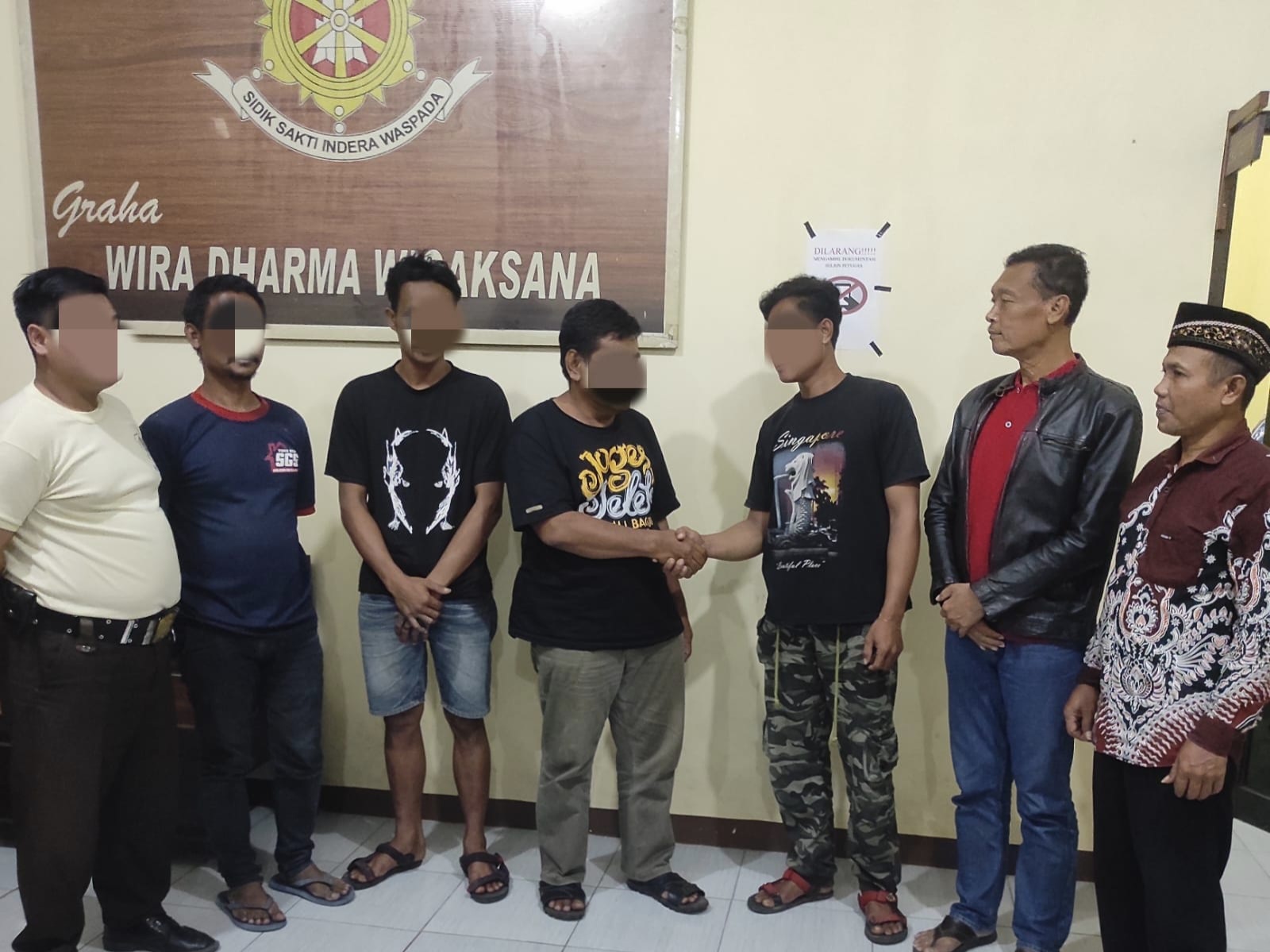 Empat Pria Rusak Monitor Warkop Karaoke di Tulungagung, Polisi Tempuh Jalur Restoratif