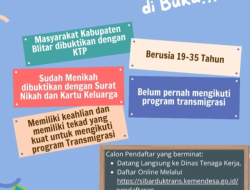 Peluang Emas Jadi Petani Mandiri, Disnaker Kabupaten Blitar Buka Program Transmigrasi ke Kalimantan Tengah