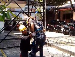 BPBD Kabupaten Kediri Genjot Latihan Vertical Climbing Jelang Event Se-Jatim