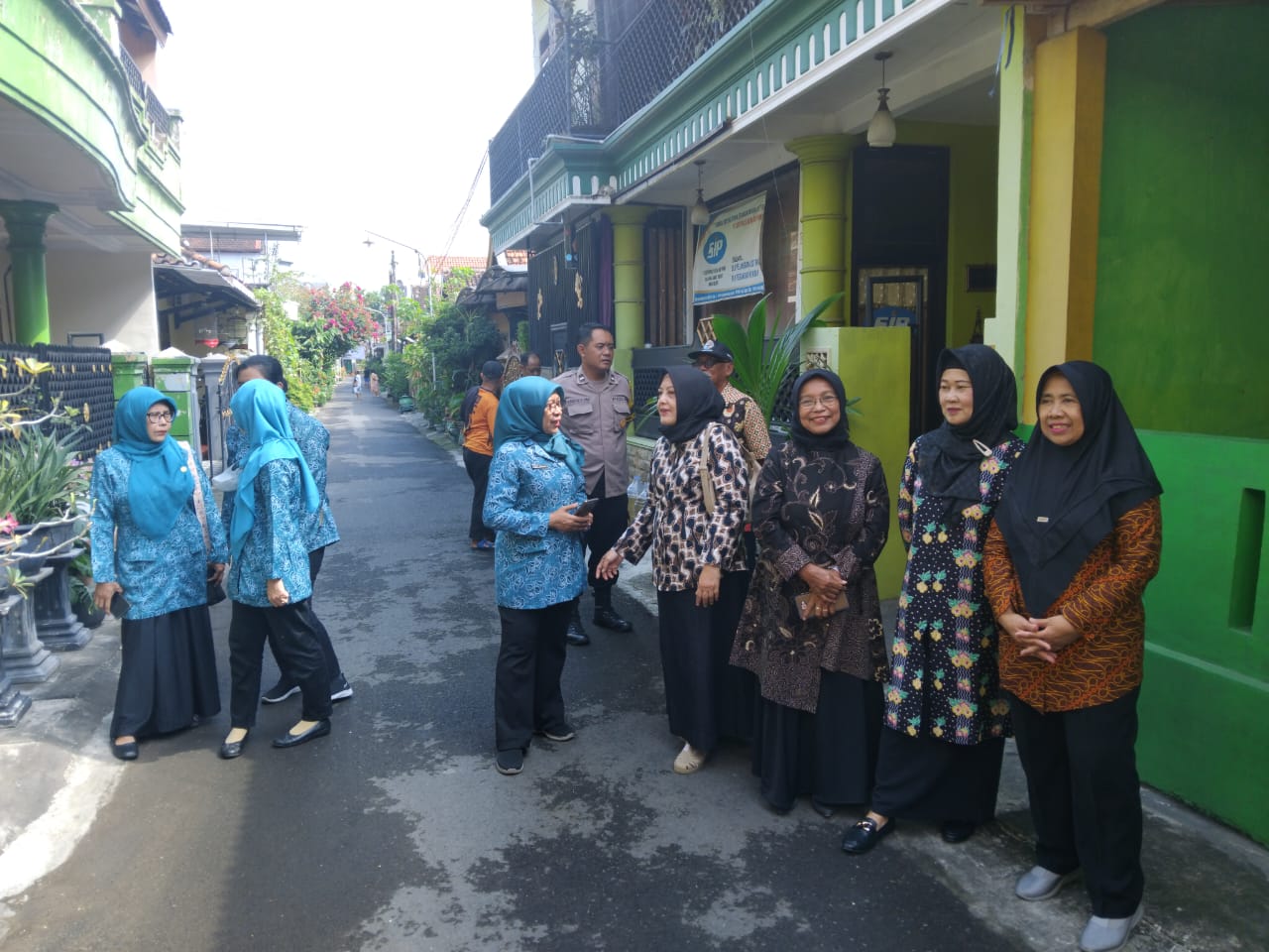 PKK Kaliombo Dorong Pemanfaatan Pekarangan, Tiga Pilar Lakukan Monitoring Program Hatinya PKK