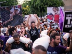 Ribuan Warga Israel Gelar Aksi Damai di Tel Aviv, Tuntut Penghentian Perang Gaza