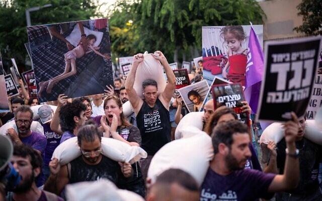 Ribuan Warga Israel Gelar Aksi Damai di Tel Aviv, Tuntut Penghentian Perang Gaza