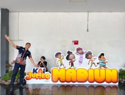 Karakter Jumbo Hadir di Stasiun Madiun, KAI Daop 7 Luncurkan Program Stamp Seru untuk Anak-Anak