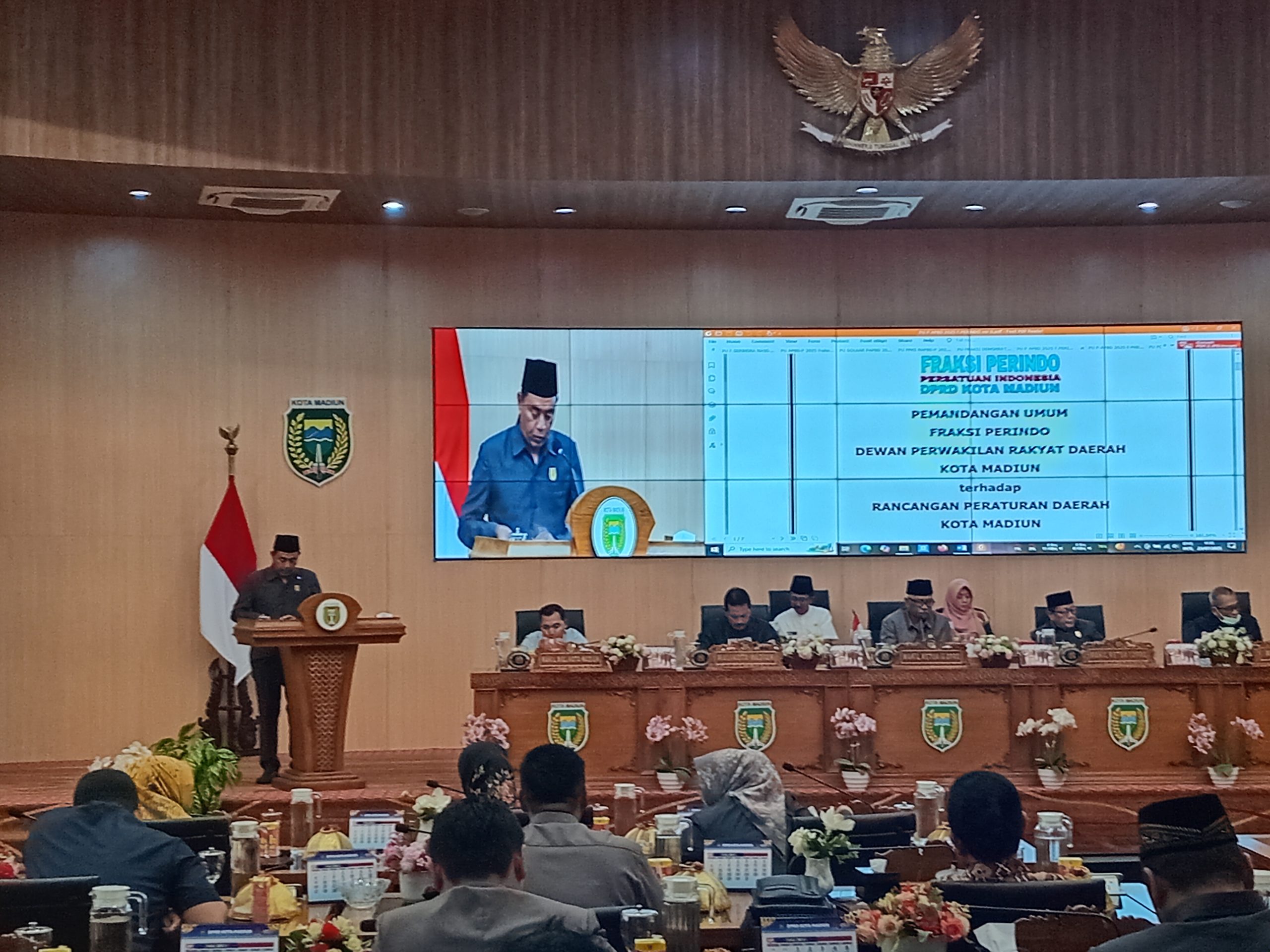 Fraksi-fraksi DPRD Kota Madiun Sampaikan Pandangan Umum Soal Perubahan APBD 2025