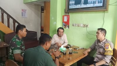 Sinergi Babinkamtibmas dan Babinsa Tosaren Dukung Ketahanan Pangan Lewat Konsultasi dengan Gapoktan