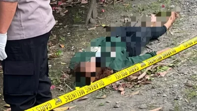 Warga Popoh Dikejutkan Penemuan Mayat Perempuan Berambut Pirang Tanpa Identitas