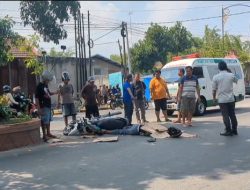 Diduga Terpeleset di Jalan Berpasir, Warga Madiun Tewas Terlindas Truk