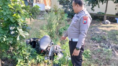 Beruntung, Warga Kolomayan, Blitar, Selamat Usai Tabrakan dengan Truk, Motor Ringsek Total