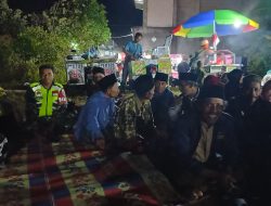 Anggota Polsek Semen Hadiri Istighosah dan Dialog Interaktif di Ponpes Hidayatut Thulab