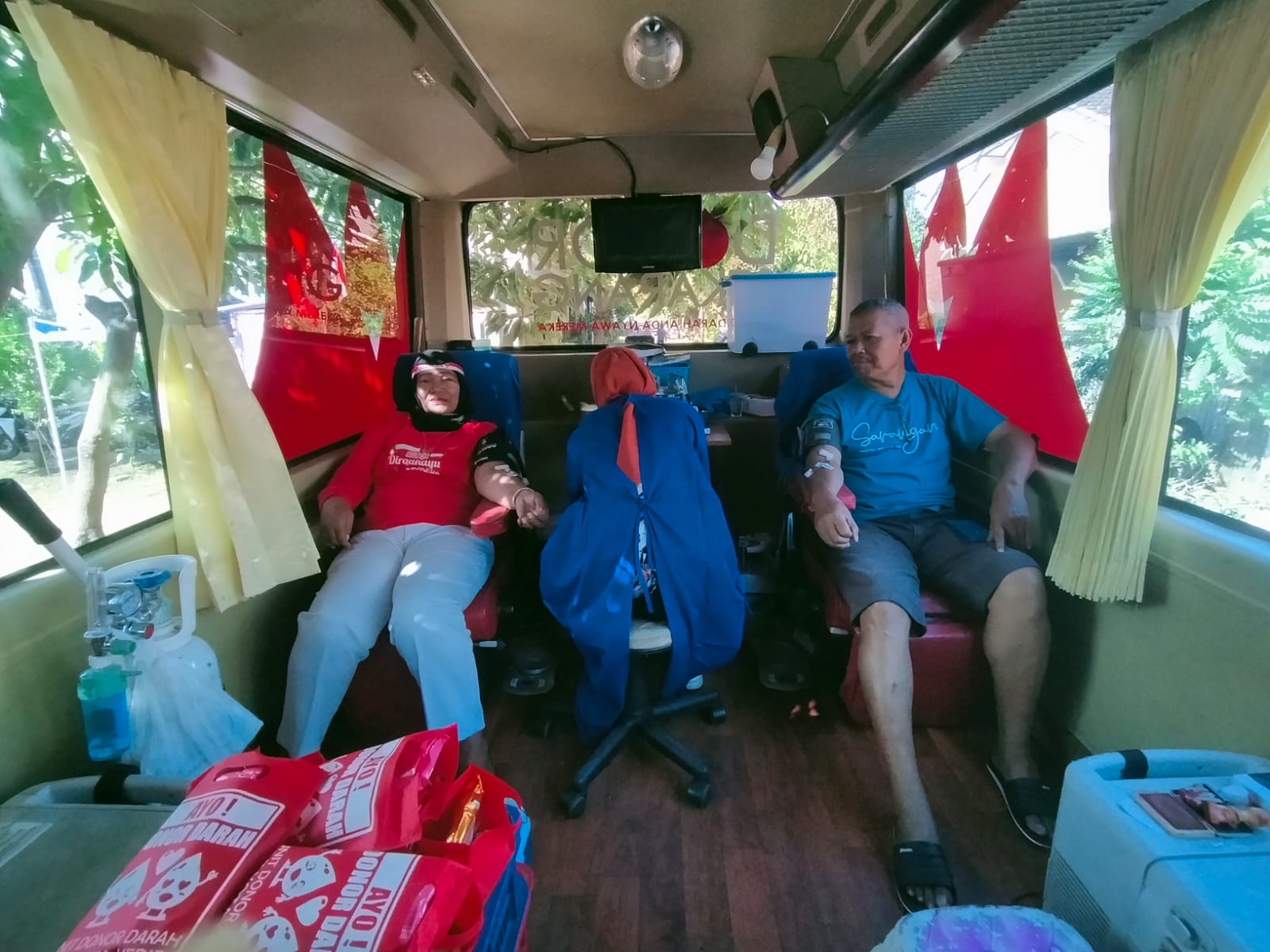 PMI Kota Kediri Gelar Donor Darah di Griya Intan Permai,