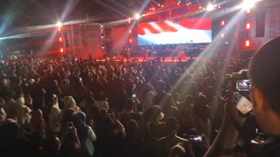 Malam Spektakuler “Power of Java”, Ribuan Warga Padati Memorial Park Kota Kediri