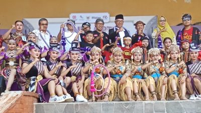 Sebanyak 1.100 Penari Pecut Samandiman Guncang Selomangkleng, Meriahkan Hari Jadi ke-1146 Kota Kediri