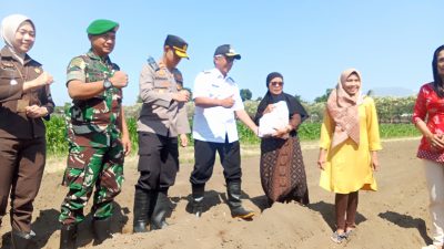 Semampir Jadi Titik Tanam Jagung Serentak di Kediri, Pondok Pesantren Didorong Jadi Motor Ketahanan Pangan