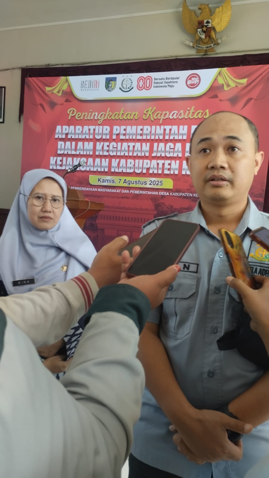 Dorong Transparansi, Kejari Kediri dan Kemendes Kenalkan Aplikasi Jaga Desa