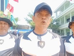 Paskibraka SMKN 1 Semen Intensif Berlatih Jelang HUT ke-80 RI