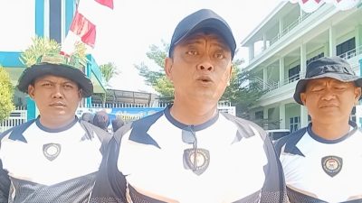 Paskibraka SMKN 1 Semen Intensif Berlatih Jelang HUT ke-80 RI