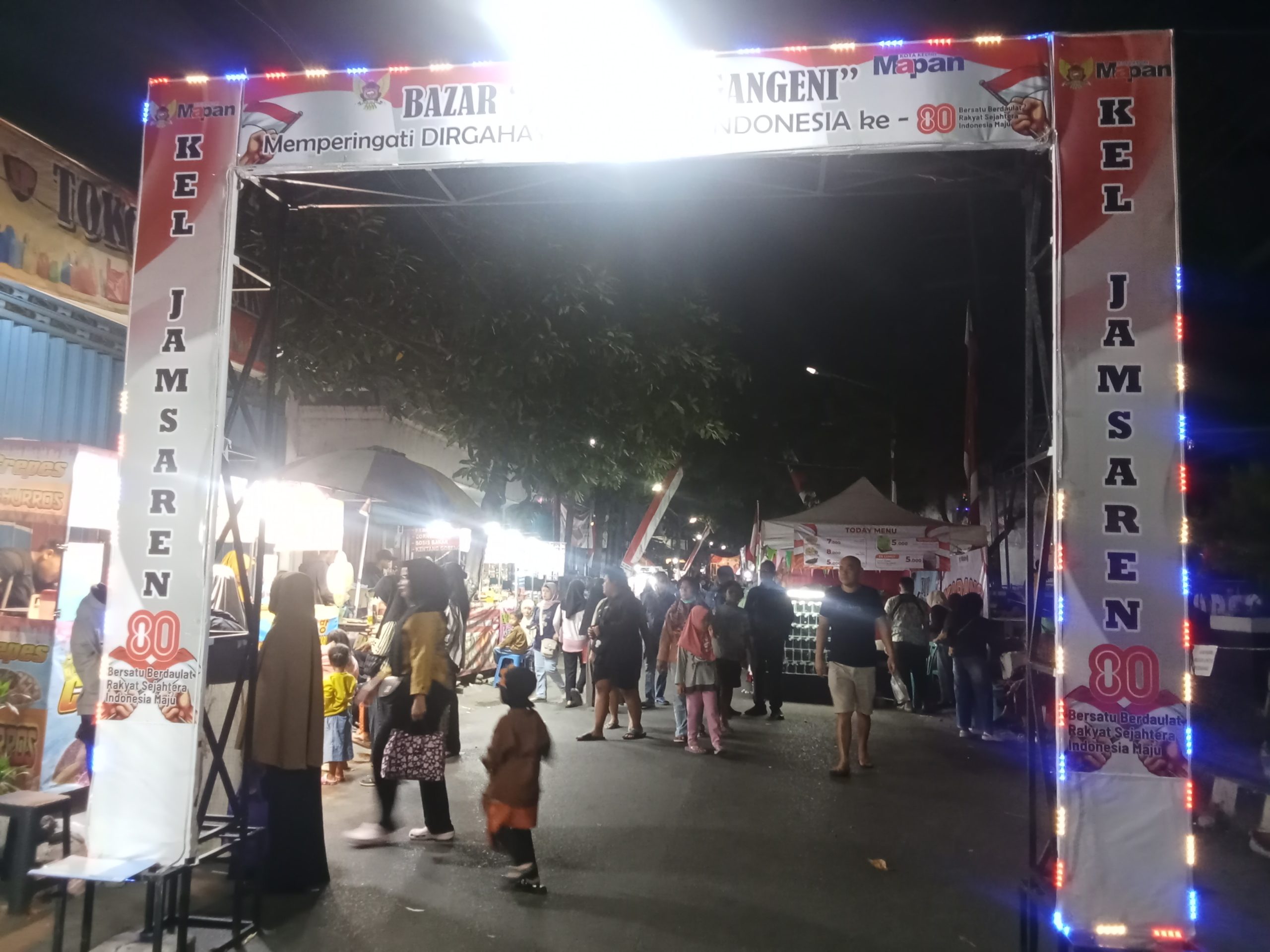 Bazar “Jamsaren Ngangeni” Hidupkan Ekonomi Warga Kediri