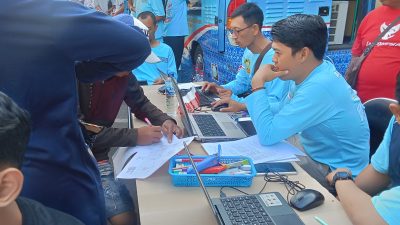 OPD Kota Kediri Meriahkan CFD dengan Lomba Agustusan dan Layanan Publik Gratis, Salah Satunya Layanan Identitas Kependudukan