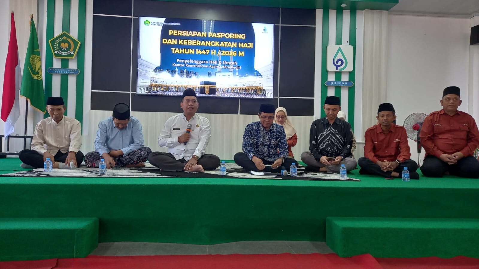 Kemenag Kota Kediri Siapkan Paspor dan Sosialisasi Haji 2026