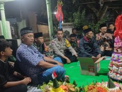 Warga Lingkungan Cakarwesi Tosaren Gelar Tirakatan HUT RI ke-80 Penuh Khidmat