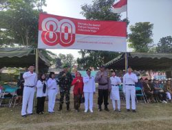 Kelurahan Ngletih Gelar Upacara HUT ke-80 RI, Tiga Pilar Bersama Warga Kobarkan Semangat Merah Putih