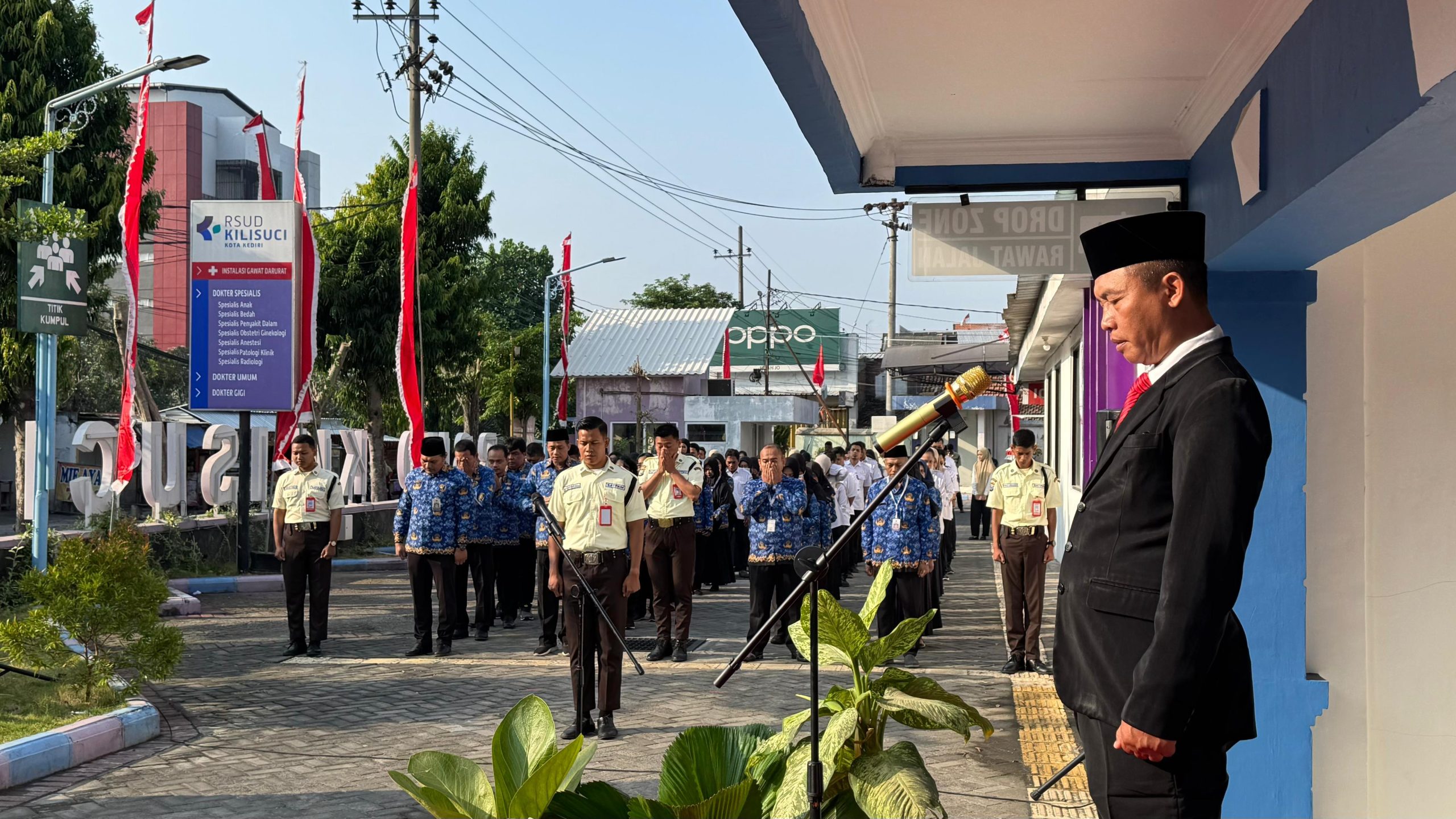 upacara peringatan HUT ke-80 Kemerdekaan Republik Indonesia,
