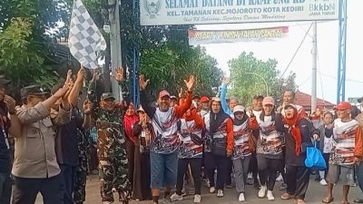 Jalan Santai di Tamanan, Ribuan Warga Tumpah Ruah Ikuti Kegiatan Sehat Meriah