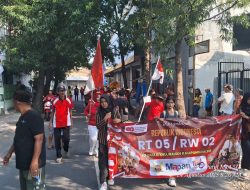 Jalan Kreasi dan Jaranan Warnai Peringatan HUT ke-80 RI di Kampung Dalem