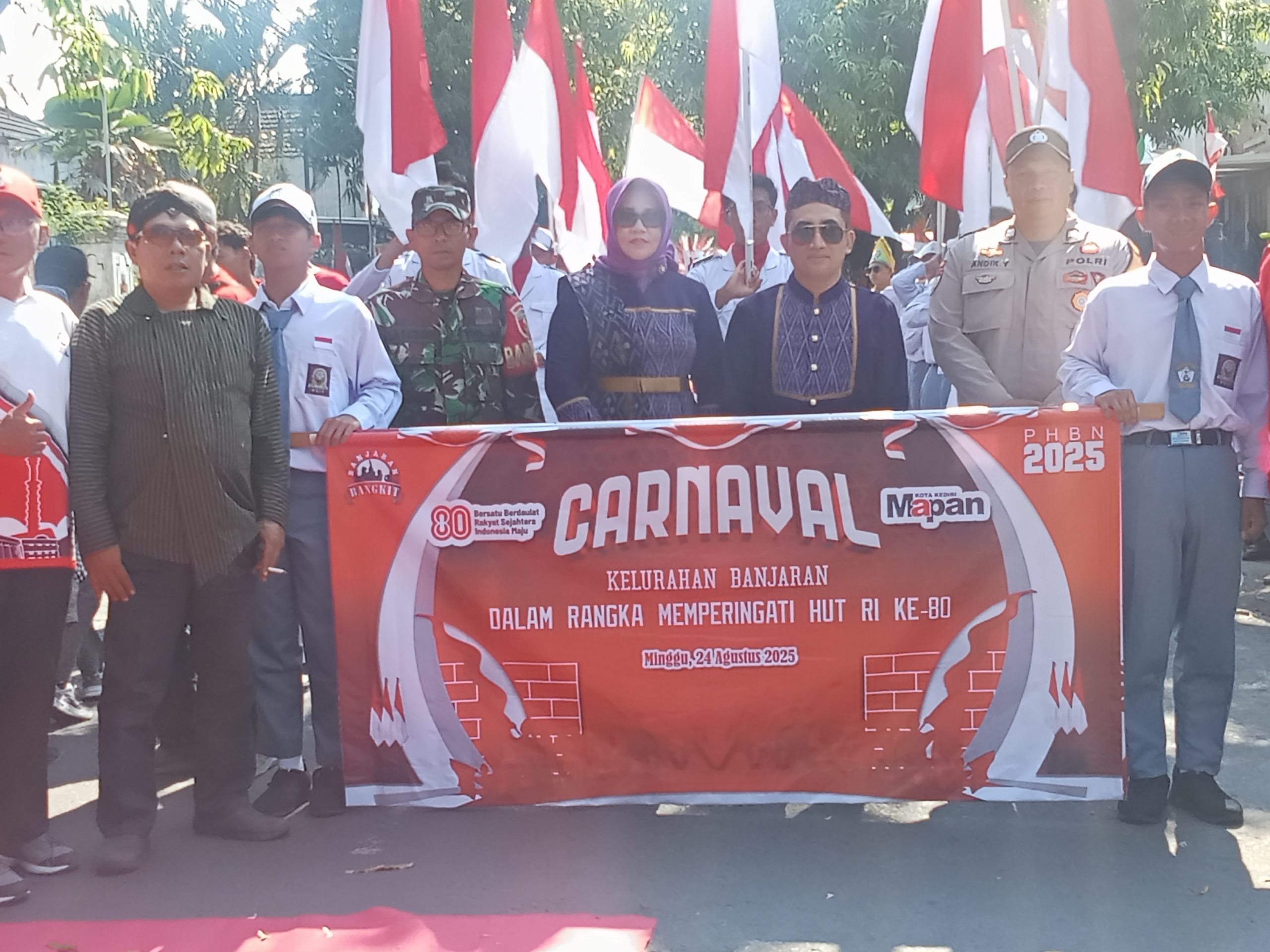 Karnaval Merdeka Banjaran Semarakkan Peringatan HUT RI ke-80