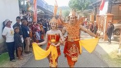 Kirab Budaya Desa Kanyoran, Kabupaten Kediri, Gema Nasionalisme di Lereng Gunung Wilis