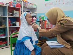 Ratusan  Siswa TK An Nur Kelurahan Tosaren Jalani Pemeriksaan Kesehatan, Hasilnya, Ada Masalah Gigi hingga Benda Asing di Telinga