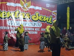 Gebyar Kemerdekaan RI ke-80, Desa Semen Kediri Hidupkan UMKM dan Seni Budaya Menuju Indonesia Emas 2045