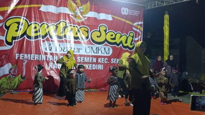 Gebyar Kemerdekaan RI ke-80, Desa Semen Kediri Hidupkan UMKM dan Seni Budaya Menuju Indonesia Emas 2045