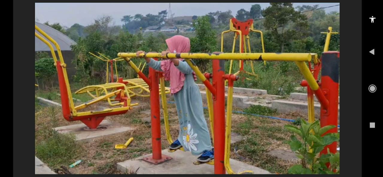 Fasilitas Olahraga Bantuan Kemenpora di Torongrejo Kota Batu Terbengkalai