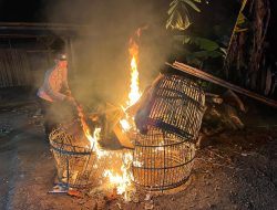 Polisi Gerebek Lokasi Sabung Ayam di Malang, Barang Bukti Dimusnahkan!