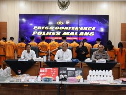 Ungkap 11 Kasus Narkoba, Polres Malang Gagalkan Peredaran Barang Haram Rp289 Juta!