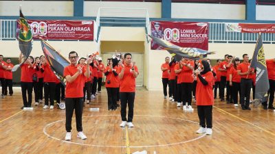 Meriah! Kejari Batu Buka Pekan Olahraga Adhyaksa Jelang HUT Kejaksaan RI